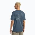 Tricou bărbați Jack Wolfskin Vonnan Graphic peak trail midnight sky 3