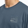 Tricou bărbați Jack Wolfskin Vonnan Graphic peak trail midnight sky 5