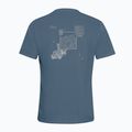 Tricou bărbați Jack Wolfskin Vonnan Graphic peak trail midnight sky 7