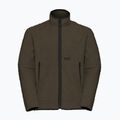 Bluză fleece pentru bărbați Jack Wolfskin Stone Lite obsidian moss 7