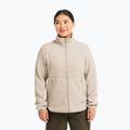 Bluză fleece pentru femei Jack Wolfskin Lite Curl Full Zip oyster