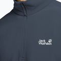 Bluză fleece pentru bărbați Jack Wolfskin Taunus 100 Half Zip midnight sky 4
