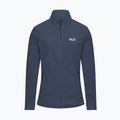 Bluză fleece pentru femei Jack Wolfskin Taunus 100 Full Zip midnight sky 7