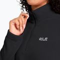 Bluză fleece pentru femei Jack Wolfskin Taunus 100 Half Zip black 4