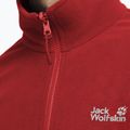 Bluză fleece pentru bărbați Jack Wolfskin Taunus 100 Full Zip siren red 4