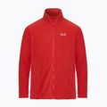 Bluză fleece pentru bărbați Jack Wolfskin Taunus 100 Full Zip siren red 7