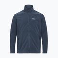 Bluză fleece pentru bărbați Jack Wolfskin Taunus 100 Full Zip midnight sky 7