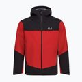 Geacă de ploaie pentru bărbați Jack Wolfskin Rockpaw 3L siren red 7