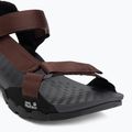 Sandale bărbătești Jack Wolfskin Ridge dark mahogany 7