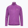 Bluză fleece pentru femei Jack Wolfskin Anytrail Full Zip freesia 7