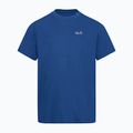 Tricou pentru bărbați Jack Wolfskin Essential blue orchid 5