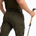 Pantaloni de trekking pentru bărbați Jack Wolfskin Activate Flex obsidian moss 5