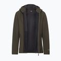 Geacă rezistentă la vânt pentru bărbați Jack Wolfskin Wild Winds Hooded obsidian moss 9