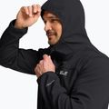 Geacă rezistentă la vânt pentru bărbați Jack Wolfskin Wild Winds Hooded black 4