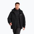 Geacă 3în1 pentru bărbați Jack Wolfskin Jasper Pro 3IN1 black