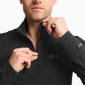 Bluză fleece pentru bărbați Jack Wolfskin Trail Half Zip black 3
