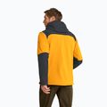Geacă rezistentă la vânt pentru bărbați Jack Wolfskin Jasper burly yellow jw 3