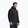 Geacă cu puf pentru bărbați Jack Wolfskin Wild Pass Down Hoody black