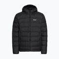 Geacă cu puf pentru bărbați Jack Wolfskin Wild Pass Down Hoody black 7