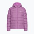 Geacă cu puf pentru femei Jack Wolfskin Wild Pass Down Hoody Rds vivid orchid 7