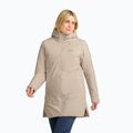 Geacă de ploaie pentru femei Jack Wolfskin Heidelstein 2 Ins oyster