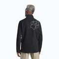 Bluză fleece pentru bărbați Jack Wolfskin Wild Rebel 200 Full Zip paw black 3