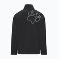 Bluză fleece pentru bărbați Jack Wolfskin Wild Rebel 200 Full Zip paw black 8