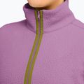 Bluză fleece pentru femei Jack Wolfskin Lite Curl Full Zip vivid orchid 4