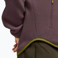 Bluză fleece pentru femei Jack Wolfskin Lite Curl Full Zip sheer plum 6