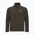 Bluză fleece pentru bărbați Jack Wolfskin Taunus 200 Full Zip obsidian moss 7