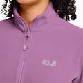 Bluză fleece pentru femei Jack Wolfskin Taunus 100 Full Zip vivid orchid 4