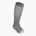 Șosete compresive de alergat pentru bărbați CEP Ultralight grey/light grey