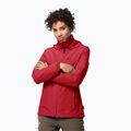 Jack Wolfskin jachetă de ploaie pentru femei Stormy Point roșu 1111201