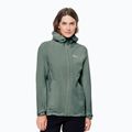 Jack Wolfskin jachetă hardshell pentru femei Pack & Go Shell verde 1111514_4311
