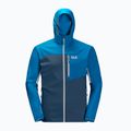 Jack Wolfskin jachetă bărbătească softshell Eagle Peak II albastru 1306911_1361 6