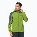 Jack Wolfskin Go Hike jachetă softshell pentru bărbați verde 1306921_4073_002