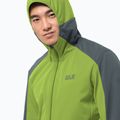 Jack Wolfskin Go Hike jachetă softshell pentru bărbați verde 1306921_4073_002 3