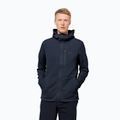 Jack Wolfskin Modesto cu glugă pentru bărbați Jack Wolfskin Modesto Hooded Jkten albastru marin 1706492_1010