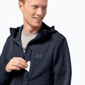 Jack Wolfskin Modesto cu glugă pentru bărbați Jack Wolfskin Modesto Hooded Jkten albastru marin 1706492_1010 3
