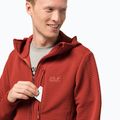 Jack Wolfskin bărbați Modesto fleece sweatshirt roșu 1706492_3740 4