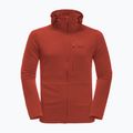 Jack Wolfskin bărbați Modesto fleece sweatshirt roșu 1706492_3740 6