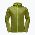 Jachetă cu glugă Jack Wolfskin Horizon pentru bărbați, verde 1708411_4131
