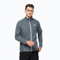 Jack Wolfskin bărbați Active Tongari fleece sweatshirt gri 1709472_6098