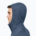 Jack Wolfskin bărbați Hydro Grid fleece sweatshirt albastru marin 1710001_1383 4