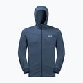 Jack Wolfskin bărbați Hydro Grid fleece sweatshirt albastru marin 1710001_1383 7