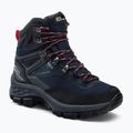 Jack Wolfskin cizme de trekking pentru femei Rebellion Guide Texapore Mid negru-albastru 4053801