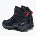 Jack Wolfskin cizme de trekking pentru femei Rebellion Guide Texapore Mid negru-albastru 4053801 3