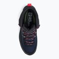 Jack Wolfskin cizme de trekking pentru femei Rebellion Guide Texapore Mid negru-albastru 4053801 6