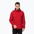 Jack Wolfskin jachetă de ploaie pentru bărbați Stormy Point 2L roșu 1111142_2206