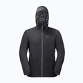 Jack Wolfskin jachetă de ploaie pentru bărbați Wisper Ins negru 8